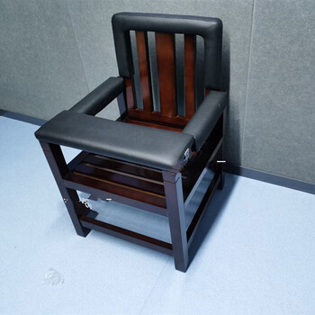 现货审讯桌椅防撞软包桌椅询问室桌椅软包谈话桌审讯家具厂家定制被