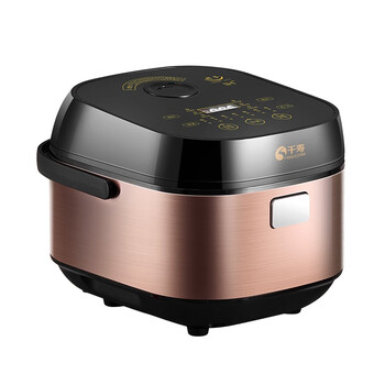 千寿电饭煲ih加热柴火饭5l大容量沥水米汤分离电饭锅304无涂层球釜内