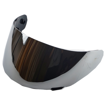 ls2镜片ff802头盔专用彩色镜片尾翼 镀银镜片