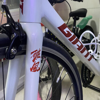 铭汇通自行车贴纸贴膜破风车贴 防水反光公路自行车贴 赛车 自行车