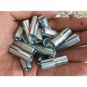 eg国标内置式膨胀螺栓顶爆内爆壁虎平爆螺丝拉爆头三组合顶爆6-12 eg