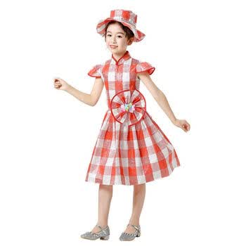 温蔓尔儿童环保创意服装六一幼儿园手工创意diy亲子演出服时装舞台