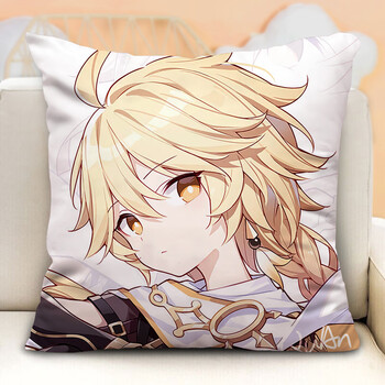 校园季莹抱枕原神周边妹妹旅行者游戏床上毛绒定制头枕车用二合一抱枕