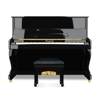 仙度瑞拉钢琴仙度瑞拉钢琴dh23黑色白色棕色 黑色