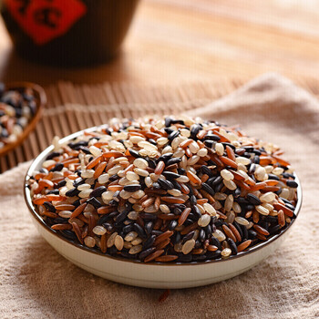 5折 新米三色米 五谷杂粮粗粮饭糖尿病人可食用米饭健身黑米红米5斤