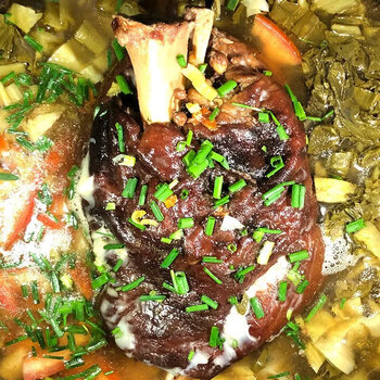 酸菜蹄膀 3斤 贵阳特产蹄髈 美食特色 火锅小吃 卤肘子 扎佐酸菜蹄膀