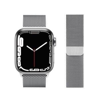 官方品质适用苹果手表米兰尼斯表带iwatch67表带s5s4se磁吸米兰4440mm