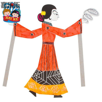 不舍天真西游记人物皮影戏趣味西游 手工diy儿童绘画美术制作材料包