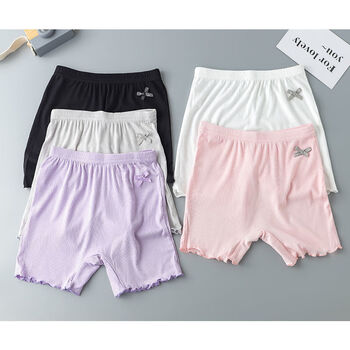 比克尼可女童安全裤适合4-16岁小女生穿的夏季薄款