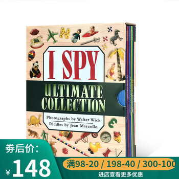 英文原版i Spy Ultimate Collection视觉大发现10册合集专注力耐心培养 摘要书评试读 京东图书