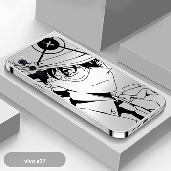 动漫保护套新款直边电镀壳全包镜头时尚个性潮牌软壳怪盗基德vivox60