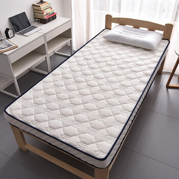 小小姿除甲还氧乳胶记忆海绵床垫子加厚可折叠09191219米床学生单人子