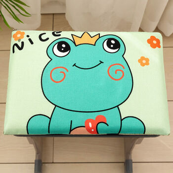 卡通坐垫靠背椅垫坐墩亚麻坐垫学生椅子屁股垫卡通防滑透气加厚办公室