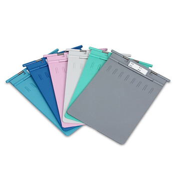 病历夹加强加厚档案文件夹塑料病历本4病例夹病历车夹子4155格畅sn