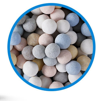 2021新品鱼缸过滤材料水族中空石英球细菌屋培菌净水养鱼滤材科技球