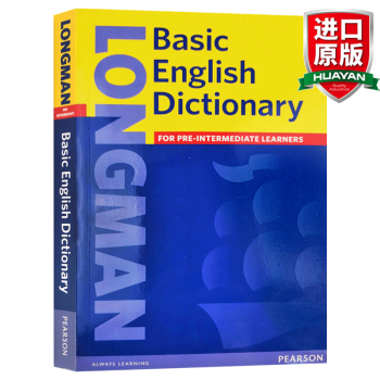 【瑕疵书】朗文基础英语词典 英文原版 Longman Basic English Dictionary