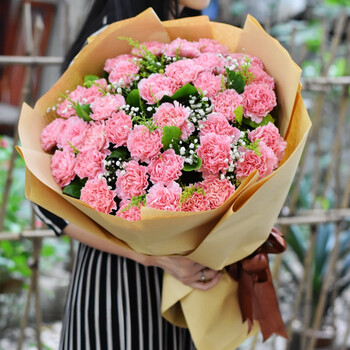 缘引女神节内江鲜花同城速递花店送花玫瑰花束配送威远隆昌资中预订花