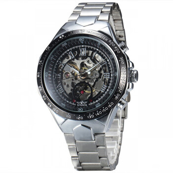 卡之蓝手表镂空机械表 手表男防水全自动机械表男士镂空大表盘个性