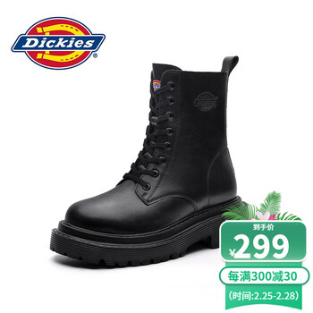 Dickies马丁靴女春季新款系带拉链经典光面8孔厚底英伦风单靴工装风轻黑色35 女 图片价格品牌报价 京东 Dickies马丁靴女春季新款系带拉链经典光面8孔厚底英伦风单靴工装风轻黑色35 女 图片价格品牌报价 京东