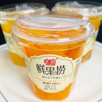 丰岛黄桃罐头227克*6罐