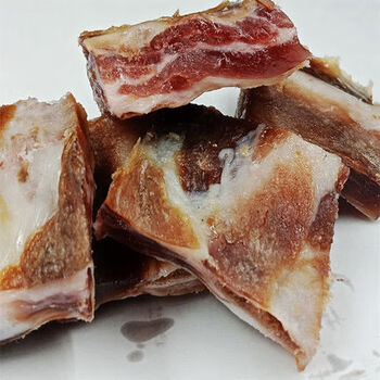 大别山区农家散养土猪腊排骨咸排骨咸肉腊肉安徽腌肉特产腊味咸骨带肉