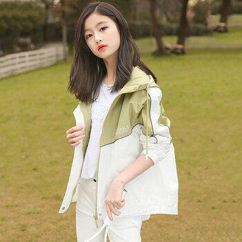 迪士尼(disney) 3-14岁洋气小女孩穿的女童秋装外套2021新款韩版休闲