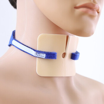 医用气切泡沫敷料专用海绵垫气管垫开口护理垫固定带专用纱布垫片气管