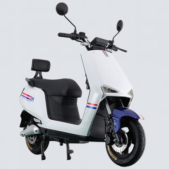 全新款n9电动车60v成人电瓶车72v长跑王踏板车高速电摩代步车英伦白