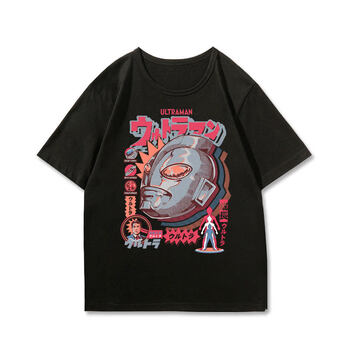 特利迦奥特曼短袖 宇宙和平短袖儿童贝利亚捷德奥特曼衣服大人联名t恤