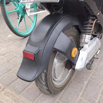 定制适用于新国标小力鹰小车国标牛通用电动车电瓶车后泥板挡泥板新