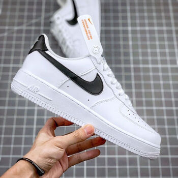 公司级af1 low white and black 低帮运动休闲板鞋 白黑 小权志龙 ct