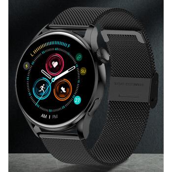 华强北智能手表男女款watch3华强北gt3pro顶配防水多功能太空人蓝黑钢