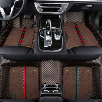 奇凡新款全包围汽脚垫途观l迈腾探歌速腾途锐高尔夫途昂锦绣款仿羊绒