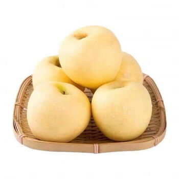 奶油苹果新鲜牛奶白苹果脆甜富士苹果甜脆牛奶冰糖心9斤