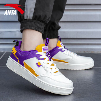 安踏板鞋男2022新款男鞋官方旗舰冬季休闲鞋子轻便男士运动鞋 8066-14