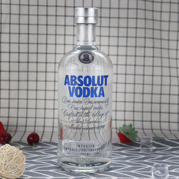 绝对伏特加洋酒700ml瓶原味700ml1瓶