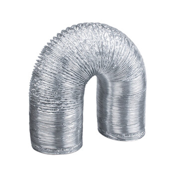 cklde双层4寸铝箔100mm伸缩排风换气通风管4米浴霸卫生间软排气管