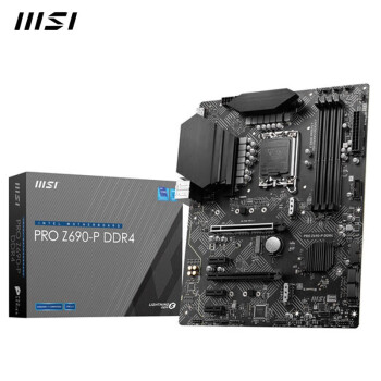 微星（MSI）PRO Z690-P DDR4 主板支持（Intel Z690/LGA 1700）