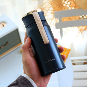 苏泊尔智选创意简约保温杯女士个性潮流原宿风学生杯子ins时尚便携