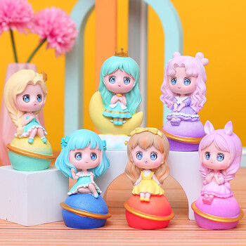 追光少女盲盒网红2022新款可爱女孩娃娃手办公仔生日礼物惊喜奖品小
