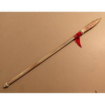 木质红缨枪道具红军道具哪吒金枪男孩玩具木制枪舞台舞蹈