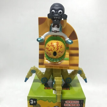 植物大战僵尸骑牛雪人牛仔多种不重复儿童玩具3301贝斯手僵尸