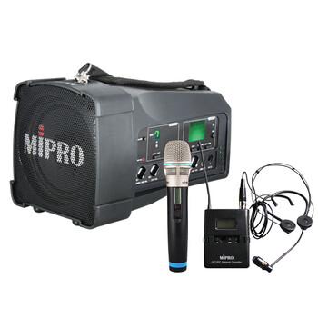 咪宝(mipro) ma100sb无线扩音器ma100sb便携喊话机户外音响 主机 1