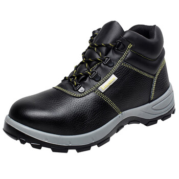 劳保鞋男款高帮钢头防砸防刺穿轻便防臭防水老保钢板工作牛皮夏季活动