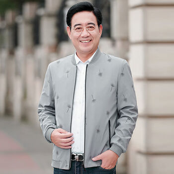 特价捡漏xzax旗舰店爸爸外套春秋50岁中年男士秋季60老爸成熟男装稳重