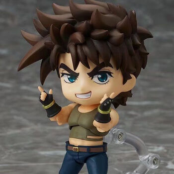 粘土人jojo的奇妙冒险 空条承太郎 985#q版可动公仔手办 模型 1502