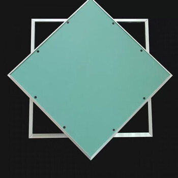 暗式隐形成品检修口铝合金天花吊顶检修孔装饰盖板石膏板检查口sdff