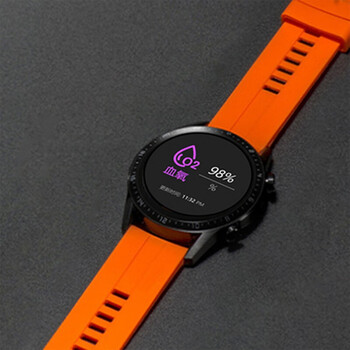 无创血糖智能手表24小时监测血糖血糖血氧体温呼吸监测防水橙色42mm