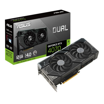 ˶ASUSATS DUAL-RTX4070 O12GԴ߶˵羺ϷֱȾ̨ʽԿ DUAL-RTX4070 O12Gѩ