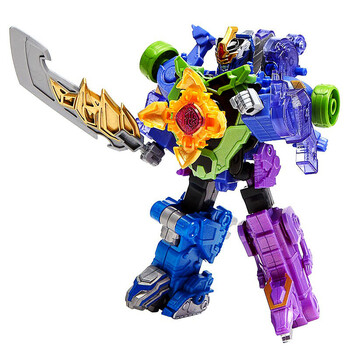 3太阳战机王变形合体机器人豪华版珍藏套装裂地战击王高约22cm533303n